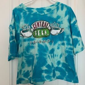 Central Perk Kids Tie-Dye T-Shirt - Blue